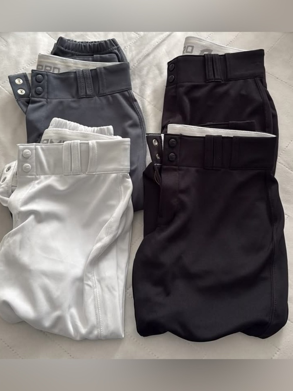 4 pair women’s softball pants